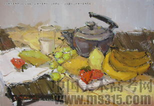 中國美術學院2011年設計建筑類色彩優秀試卷23賞析