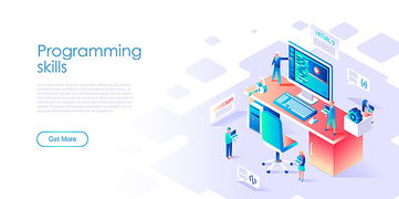 2.5D科技智能數(shù)據(jù)官網(wǎng)登錄頁設(shè)計 立體AI插畫與網(wǎng)絡(luò)科技開發(fā)